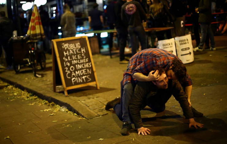 Drunk Weekend In Great Britain
