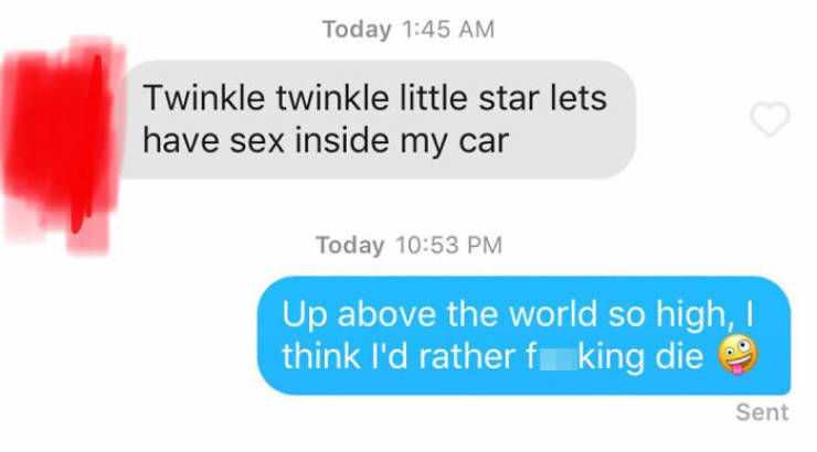 These Tinder Pickup Lines Are Atrocious!