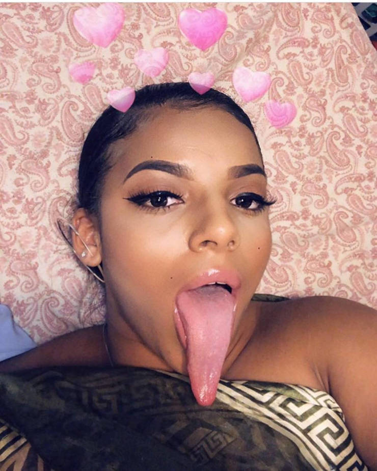 Her Tongue Is Her Money!