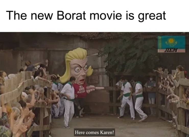 Very Explicit “Borat” Memes