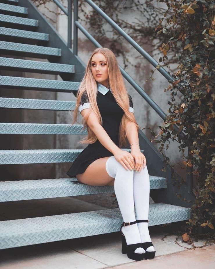Oh My, Those Tight Dresses