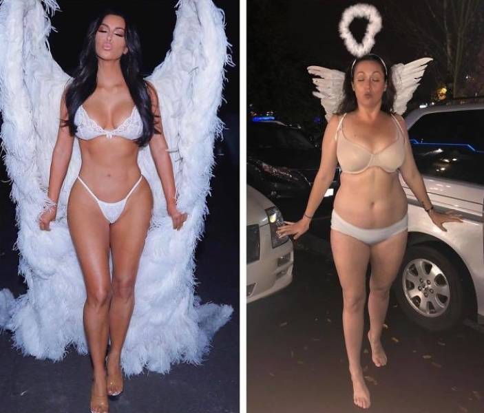 Woman Recreates Celebrity Photos In Funny Ways