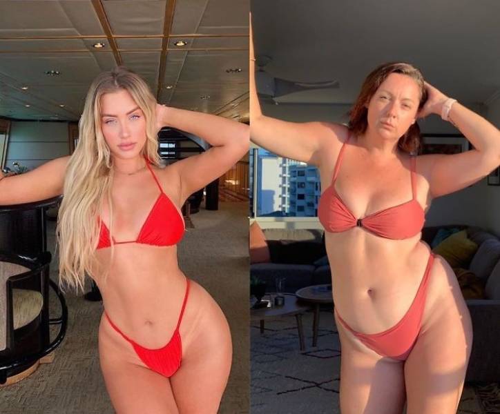 Woman Recreates Celebrity Photos In Funny Ways
