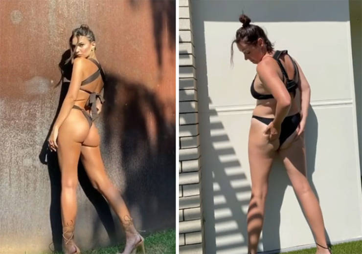 Woman Recreates Celebrity Photos In Funny Ways