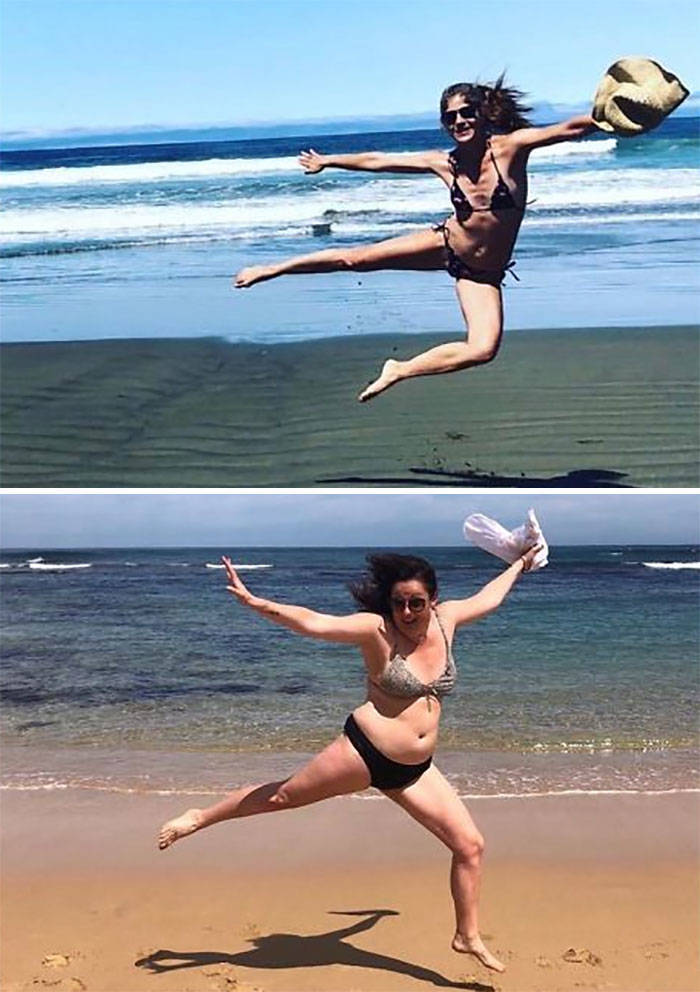 Woman Recreates Celebrity Photos In Funny Ways
