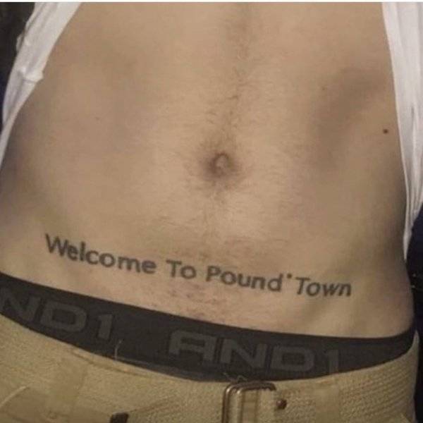 These Tattoos Are Very Bad…