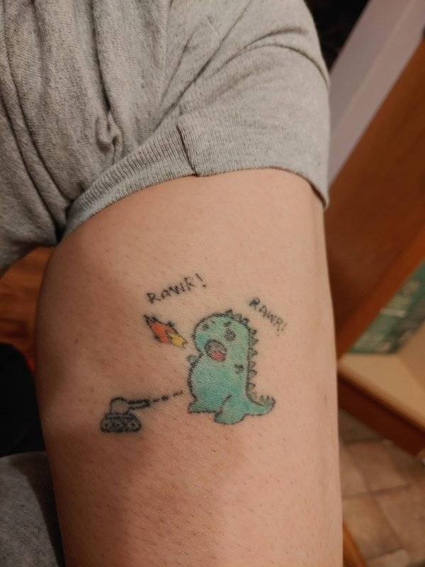 These Tattoos Are Very Bad…