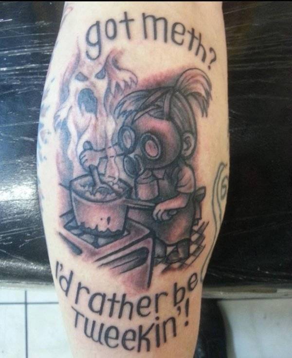 These Tattoos Are Very Bad…