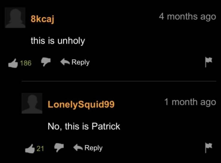 “Pornhub” Comment Section Is A Very Special Place…