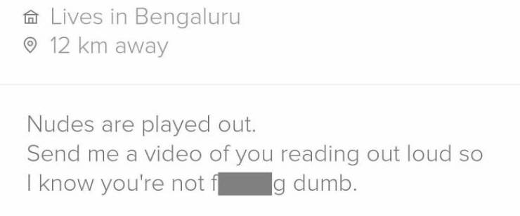 Welcome To The Wilderness Of “Tinder”…