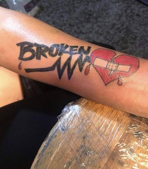 Yeah, These Are Permanent Tattoos…