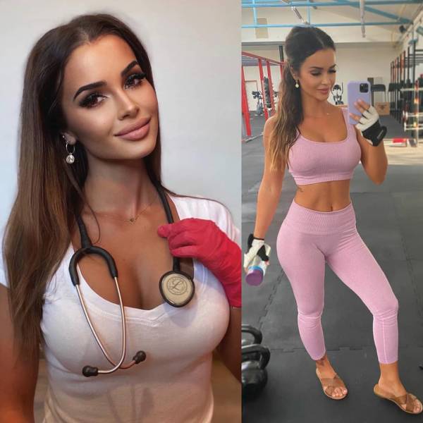 Hot Girls In Uniforms And Without Them