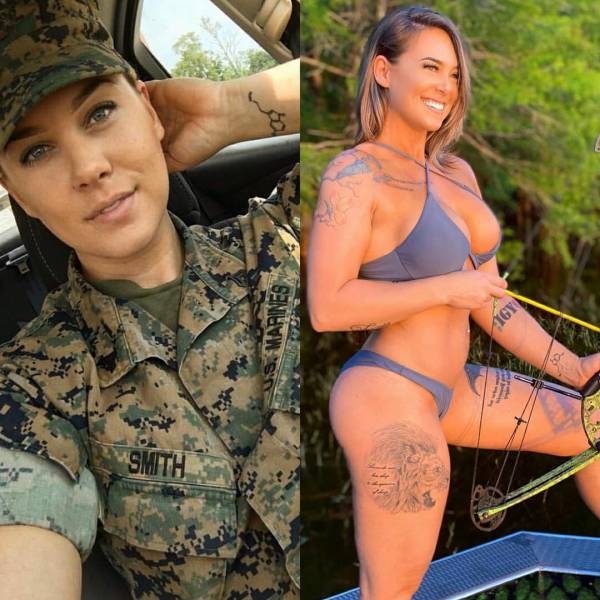 Hot Girls In Uniforms And Without Them