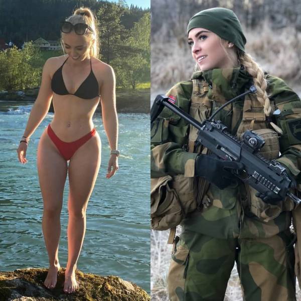 Hot Girls In Uniforms And Without Them