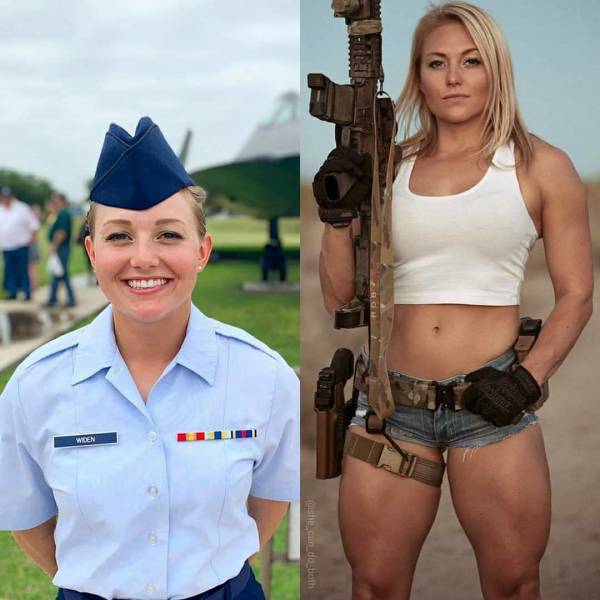 Hot Girls In Uniforms And Without Them