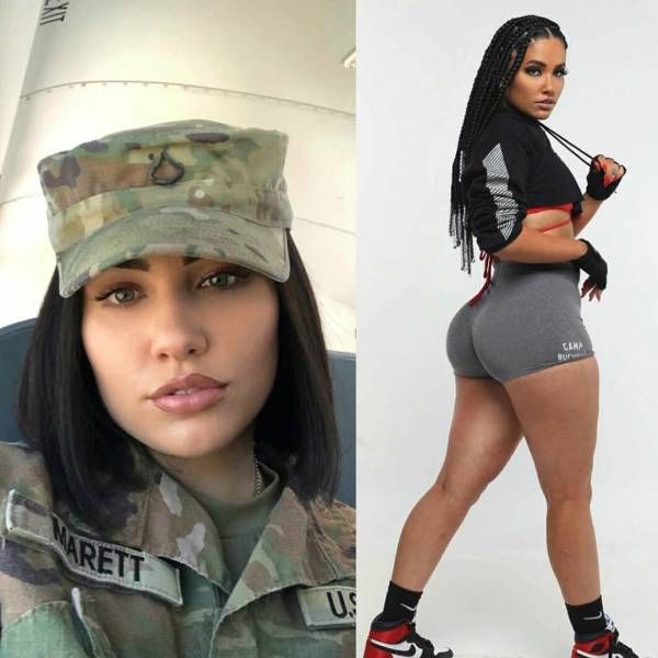 Hot Girls In Uniforms And Without Them