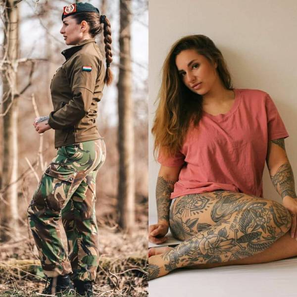 Hot Girls In Uniforms And Without Them