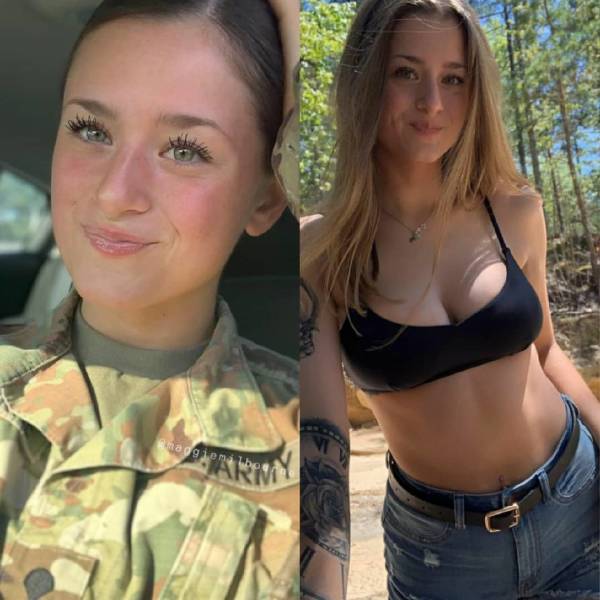 Hot Girls In Uniforms And Without Them