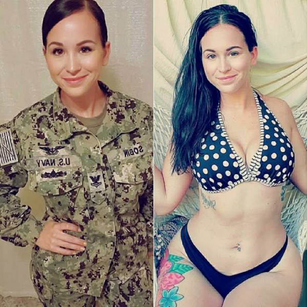 Hot Girls In Uniforms And Without Them