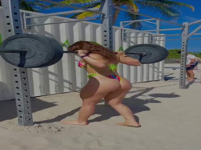Beach Squats