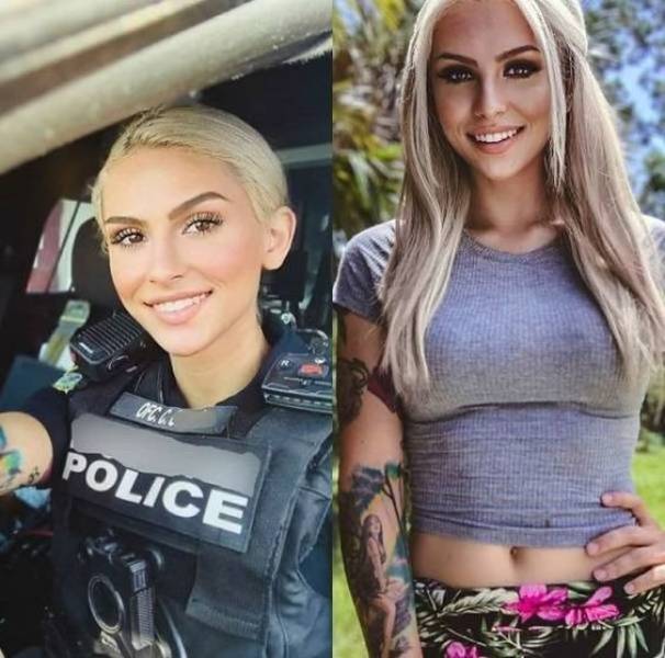 Military Girls Who Don’t Need Their Uniforms!