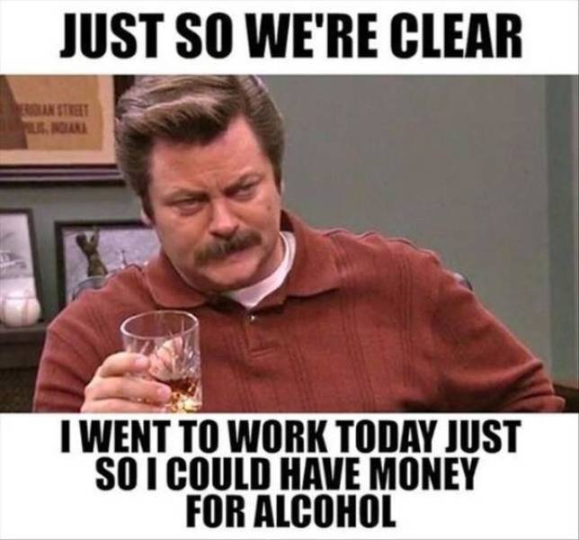 So Much Booze!