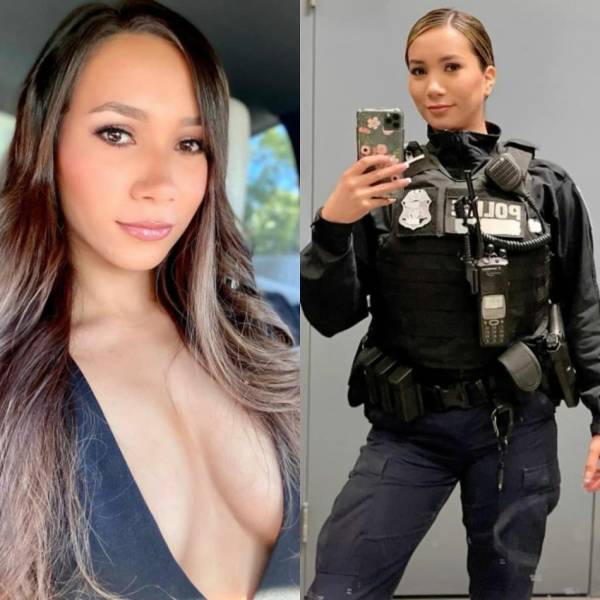 Sexy Girls With And Without Their Uniforms