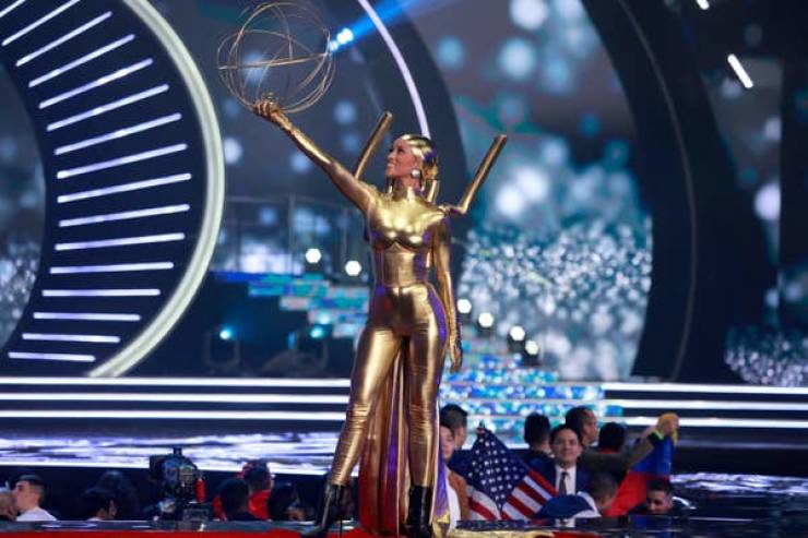 “Miss Universe” Contestants Wearing Their National Costumes