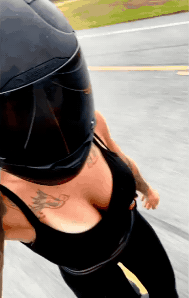 Sam Cook, Hotness On Two Wheels!