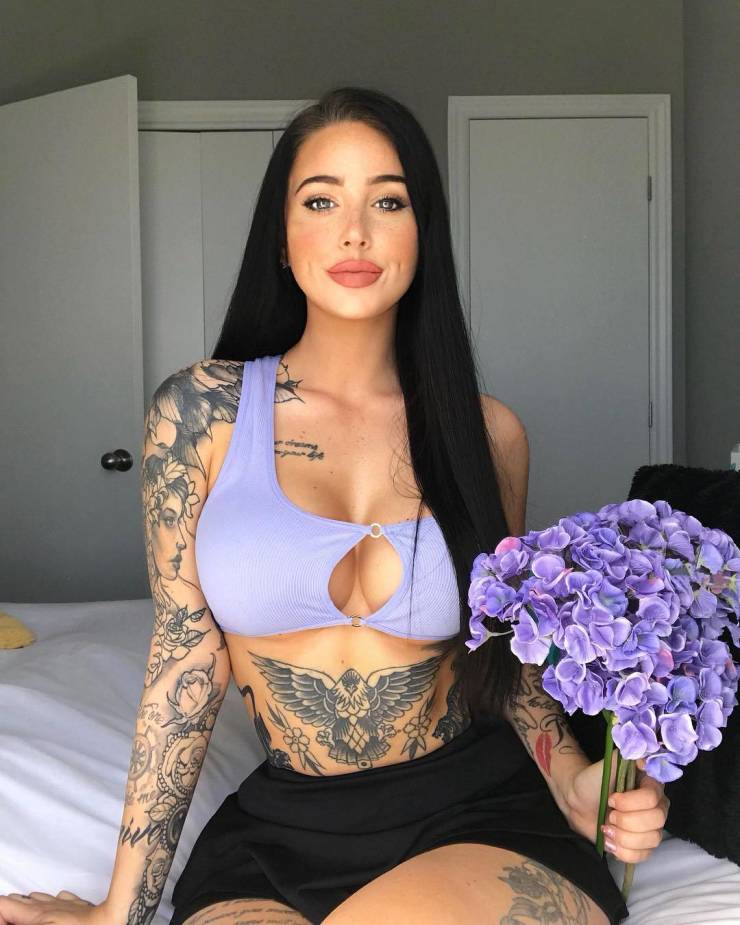 Spicy And Tattooed!