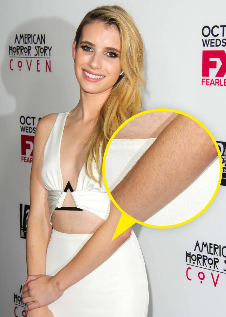 Famous Women With A Bit Of Body Hair