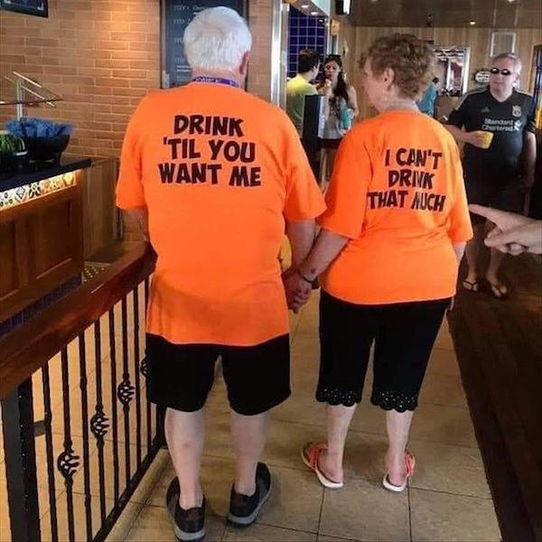 They Love Drinking!