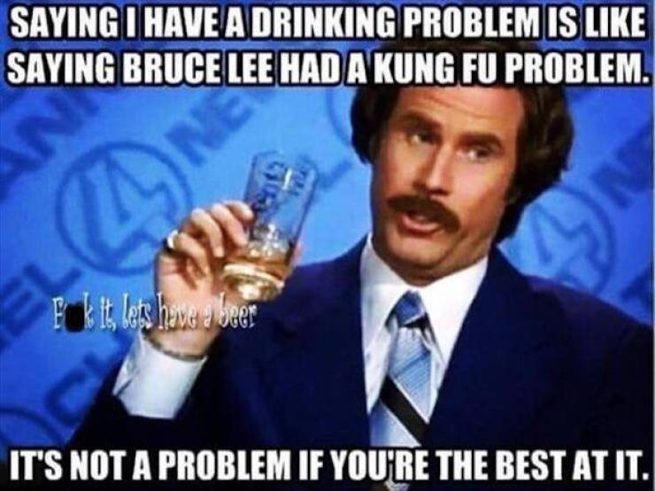 The Booze Overflows!