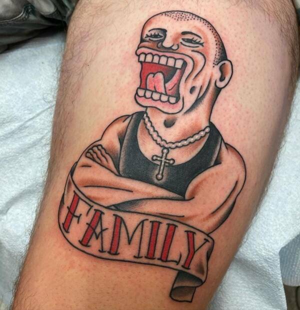 Oh No, Those Tattoos…