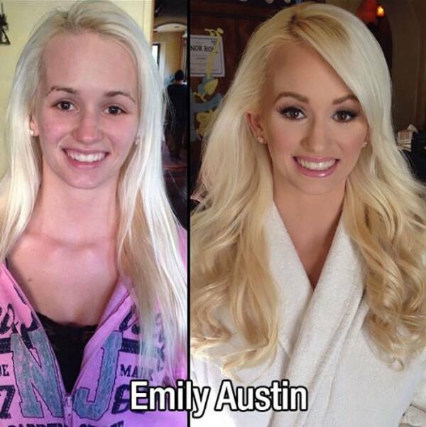 Adult Movie Stars With And Without Makeup