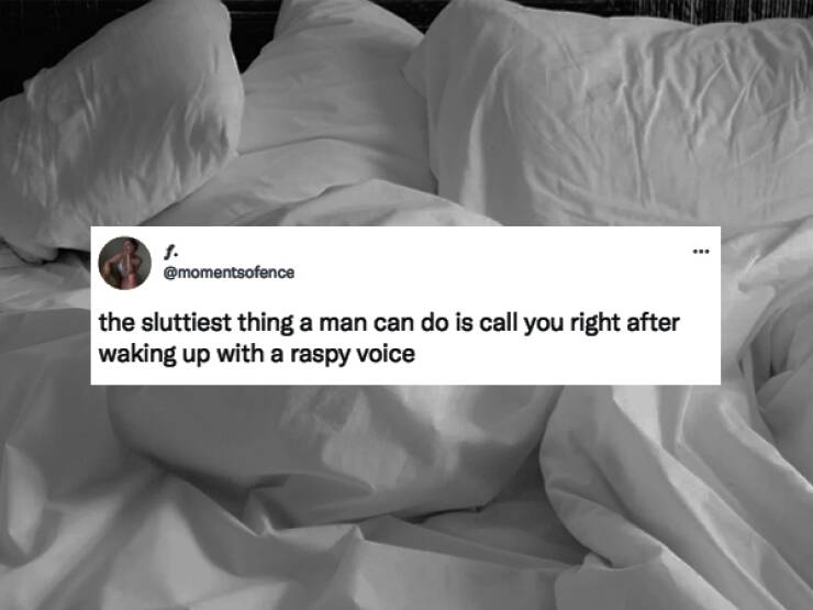 The Sluttiest Thing A Man Can Do…