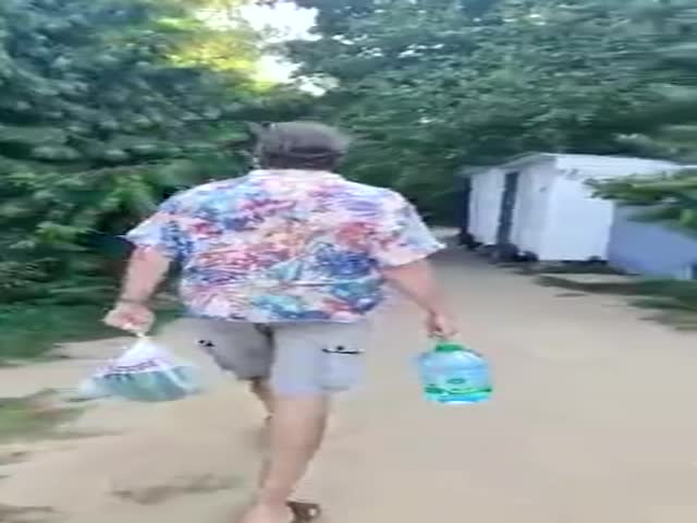 He’s In Trouble…