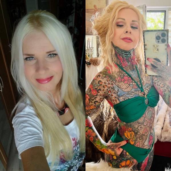 Grandma Shows Off Her $28.5 Thousand Tattoo Collection