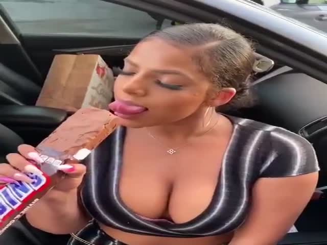 She’s VERY Hungry!