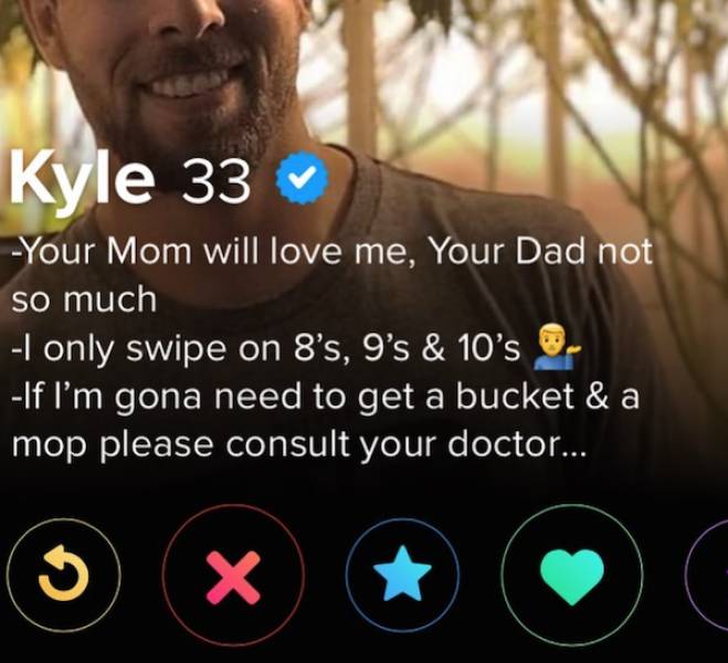 “Tinder” Knows Nothing Of Shame…