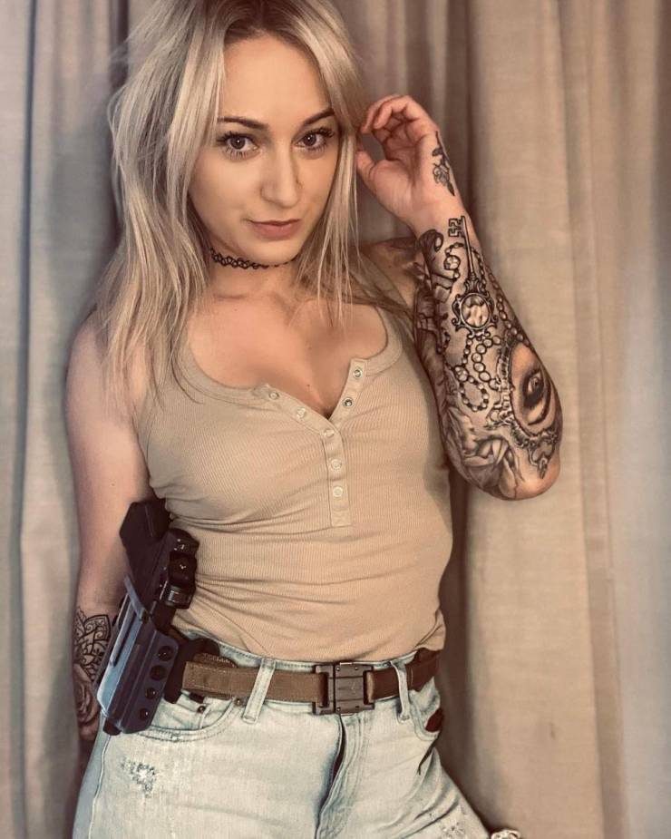Guns And Girls: A Powerful Combination