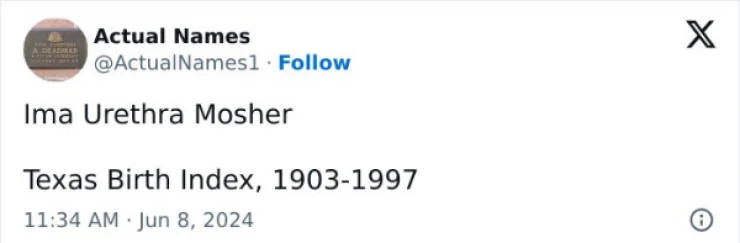Questionably The Greatest Names In History