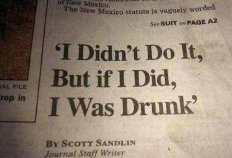 Drinking Never Ends!
