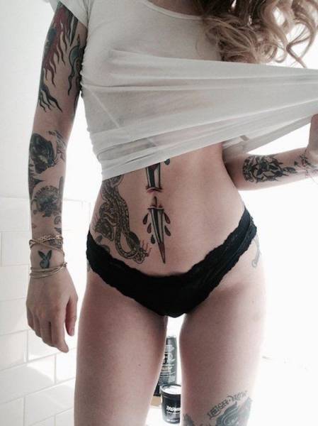 Hot and Hardcore Tattooed Girls