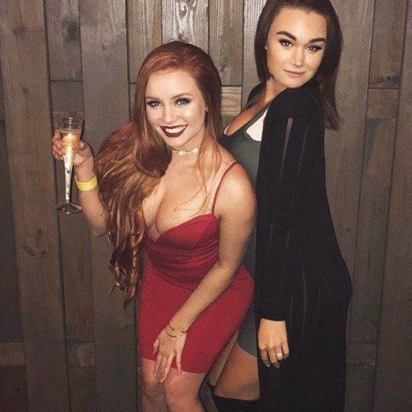 Oh My, Those Tight Dresses