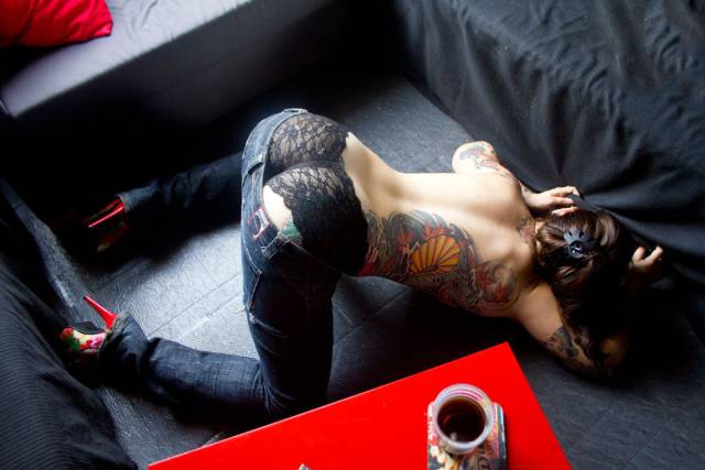 Sexy Girls Who Like Ink