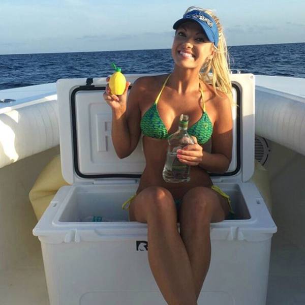 You Would Certainly Love To Go Fishing With Her!