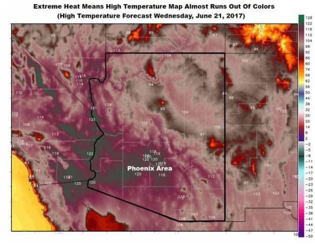 Arizona Is Frying And Melting. Literally