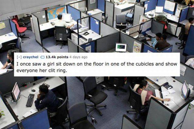 We All Know That There’s Plenty Of NSFW Stuff Going On At Work