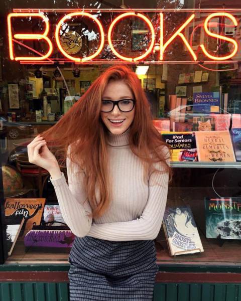 Girls Wearing Glasses Have Some Cute Flair About Them